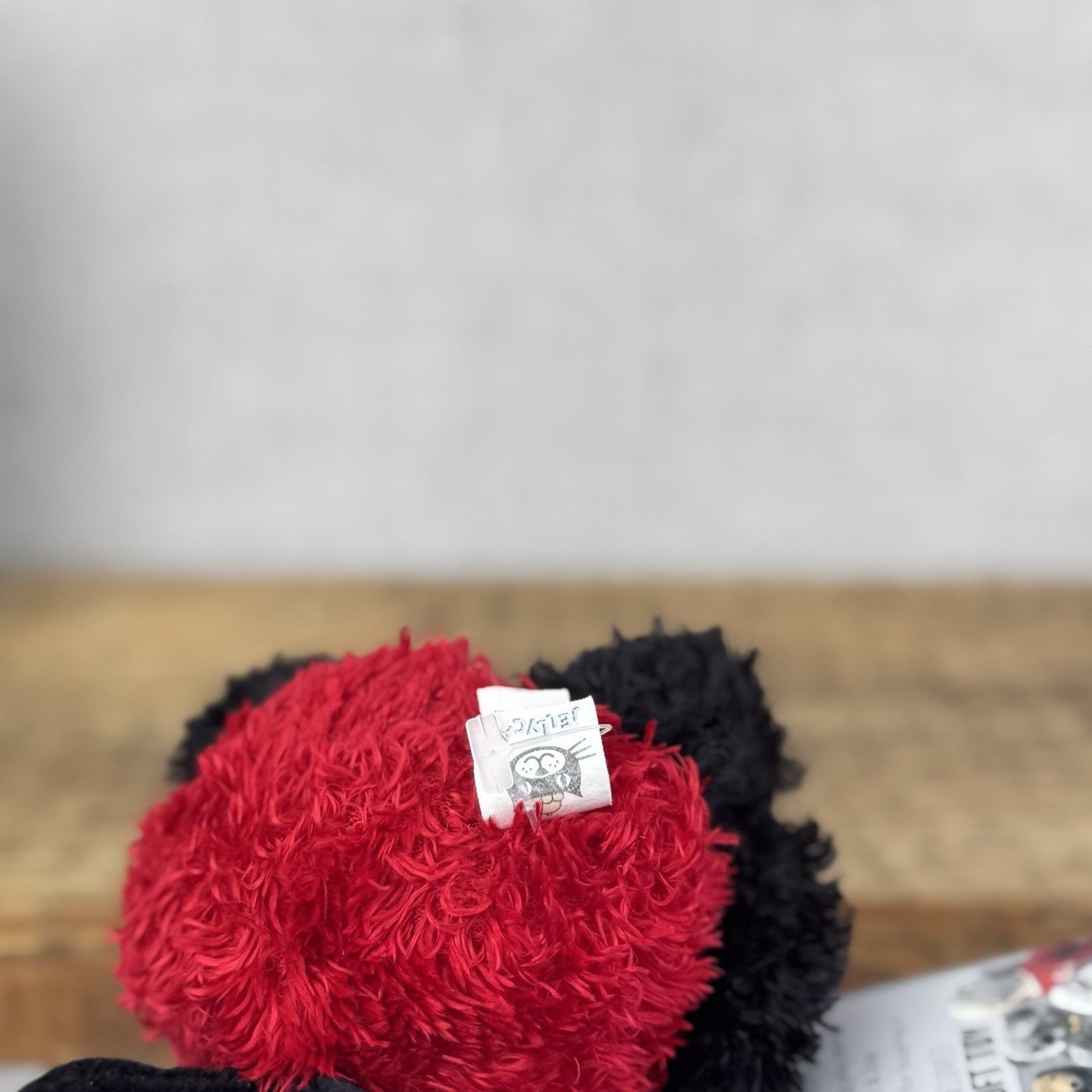 Jellycat Bunglie Tot Leila Ladybird 7”- Beanie  Plush Retired Rare (Repaired)