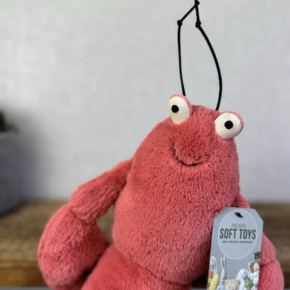 Jellycat Medium Larry Lobster - Large Sea Creature Red Soft Toy Retired 16"