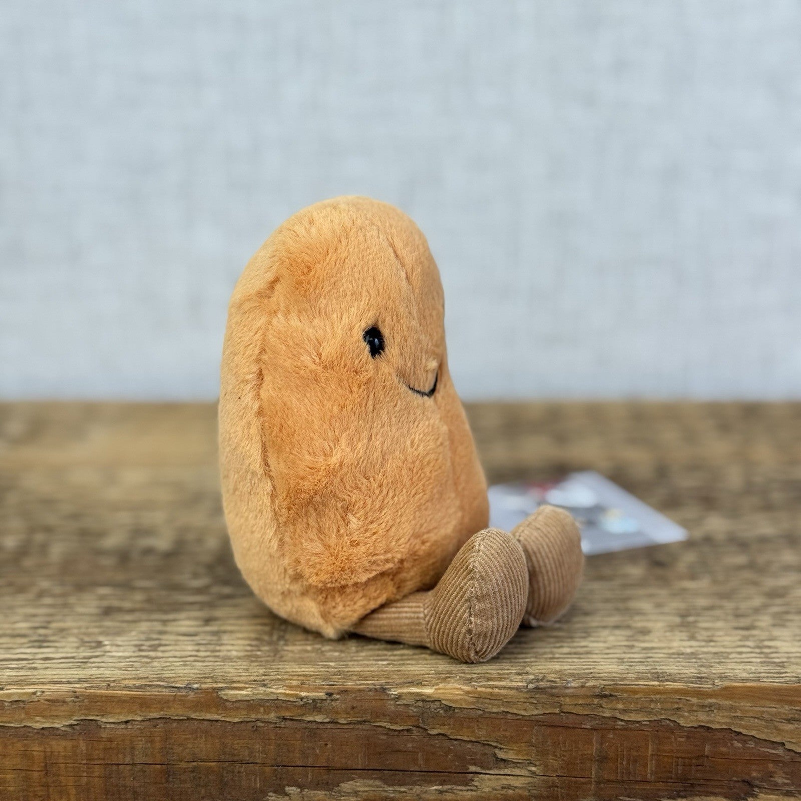 Jellycat Amuseable Bean - Miniature Food Bean Soft Toy With Legs NWOT 6”