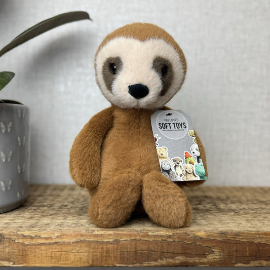 Jellycat Whispit Sloth - Fuzzy Fluffy Sloth Soft Toy Rare Retured Medium 10”