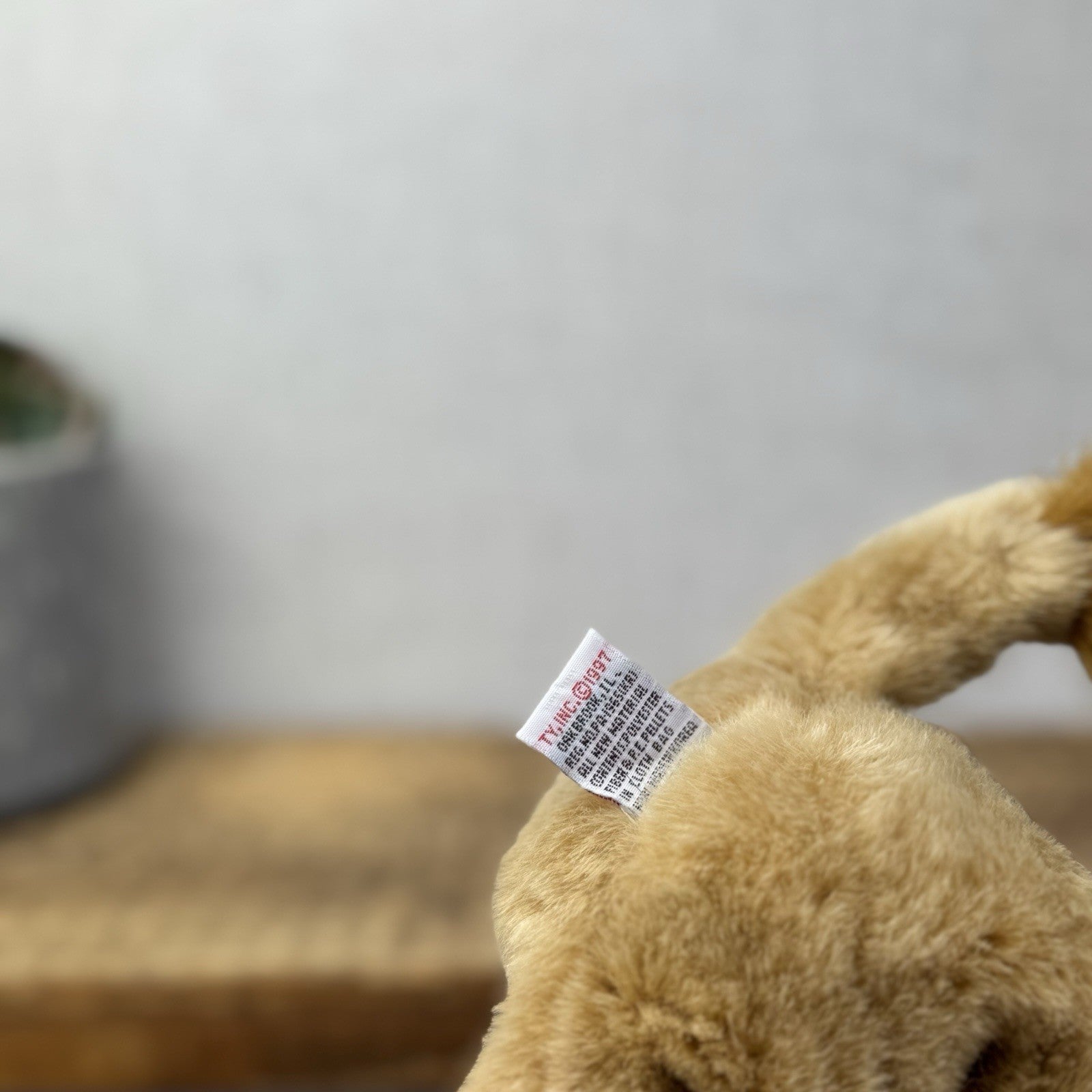 TY Classic Sahara - Beanie Baby Large Lion Wild Cat Soft Toy Pristine Tags 8"