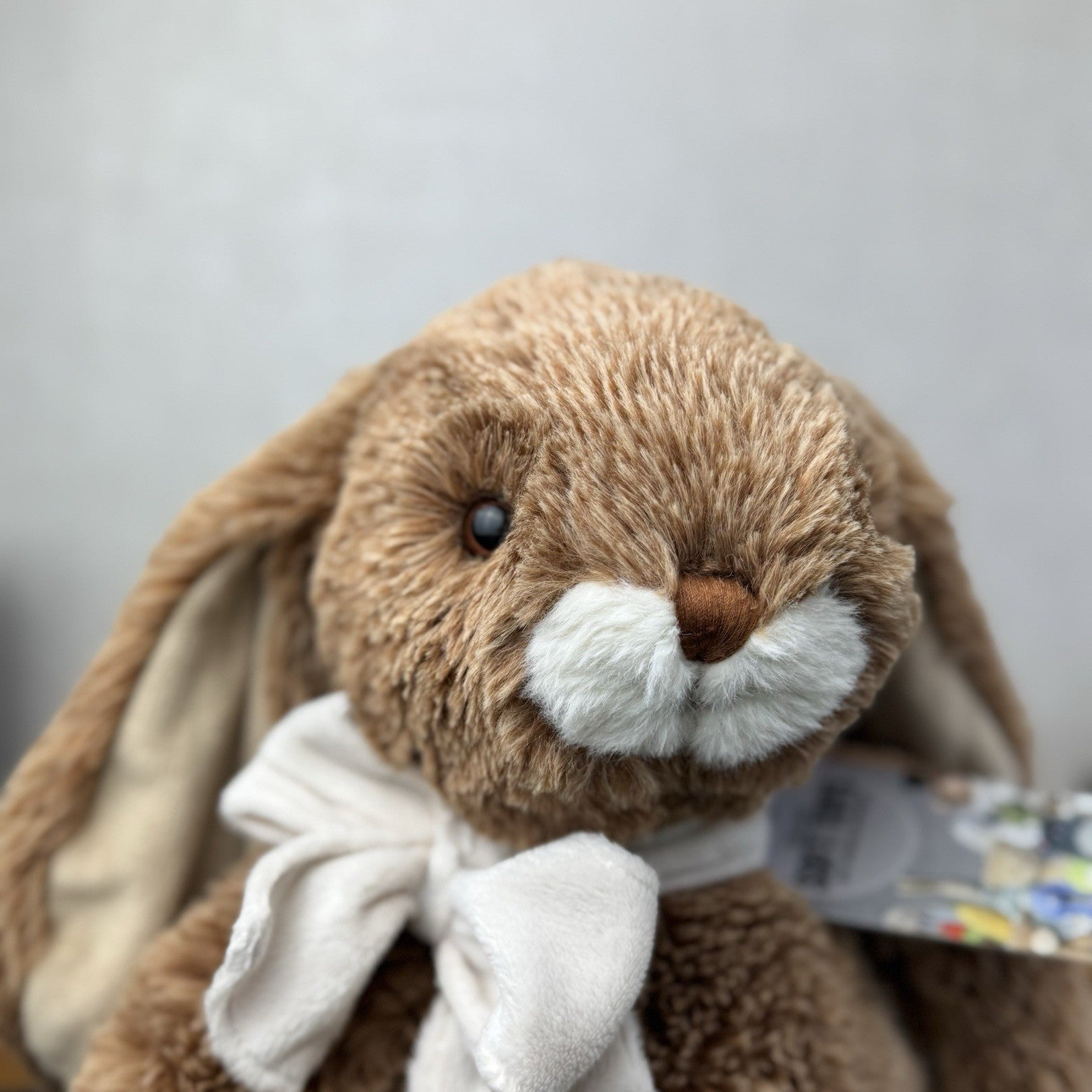 Bukowski Bears Great Kalulu - Large Retired Brown Mottled Beanie Rabbit Rare 14"