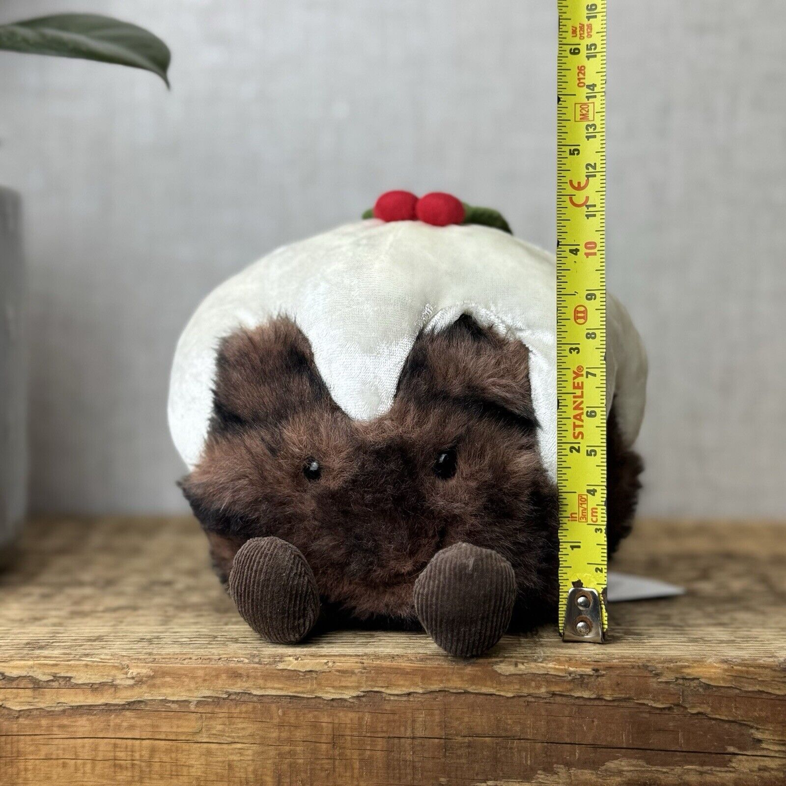 Jellycat Amuseable Christmas Pudding - Retired First Release Fluffy Pudding 5”