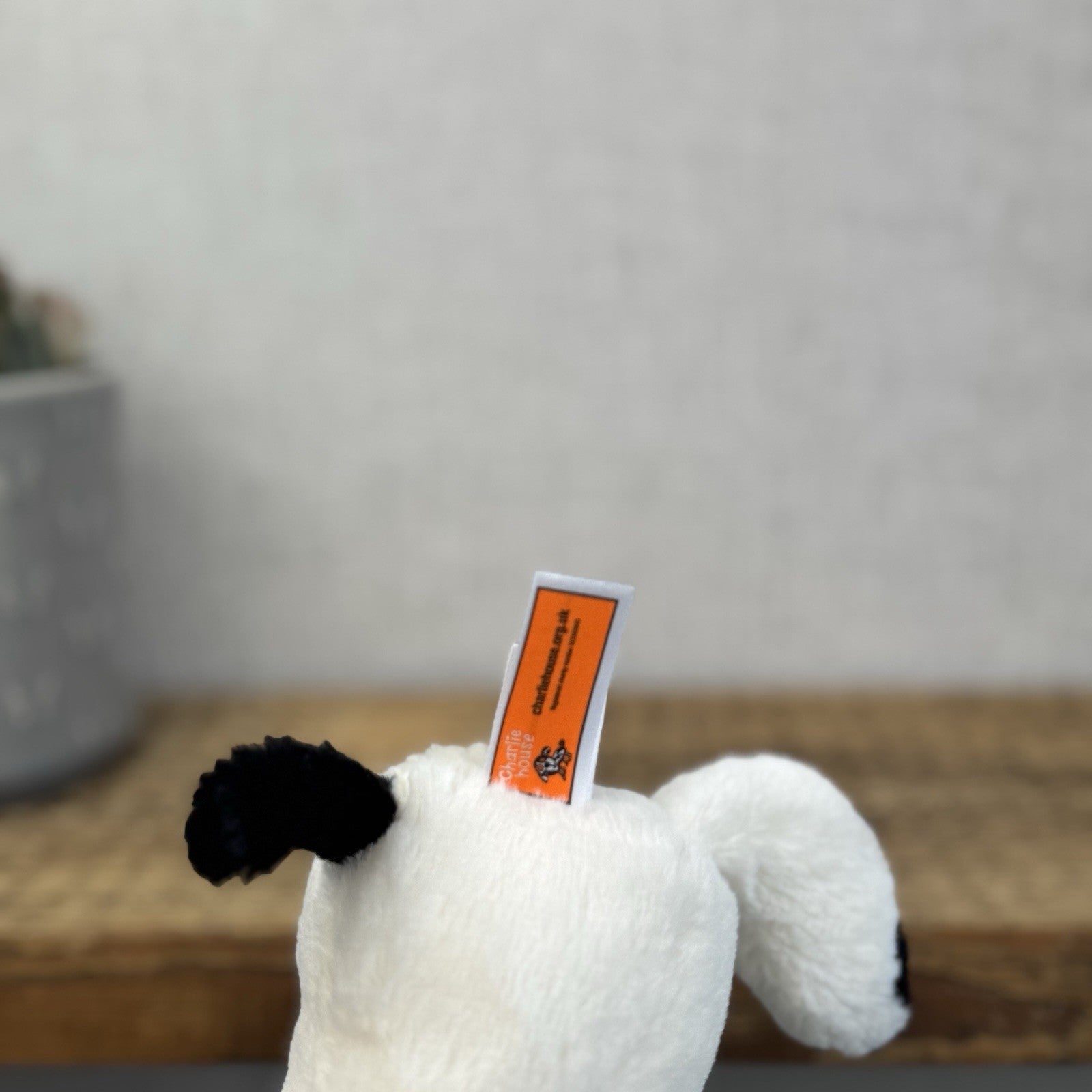 Jellycat Small Bashful Charlie Puppy Dog - Small Dog Orange/white/black 8”