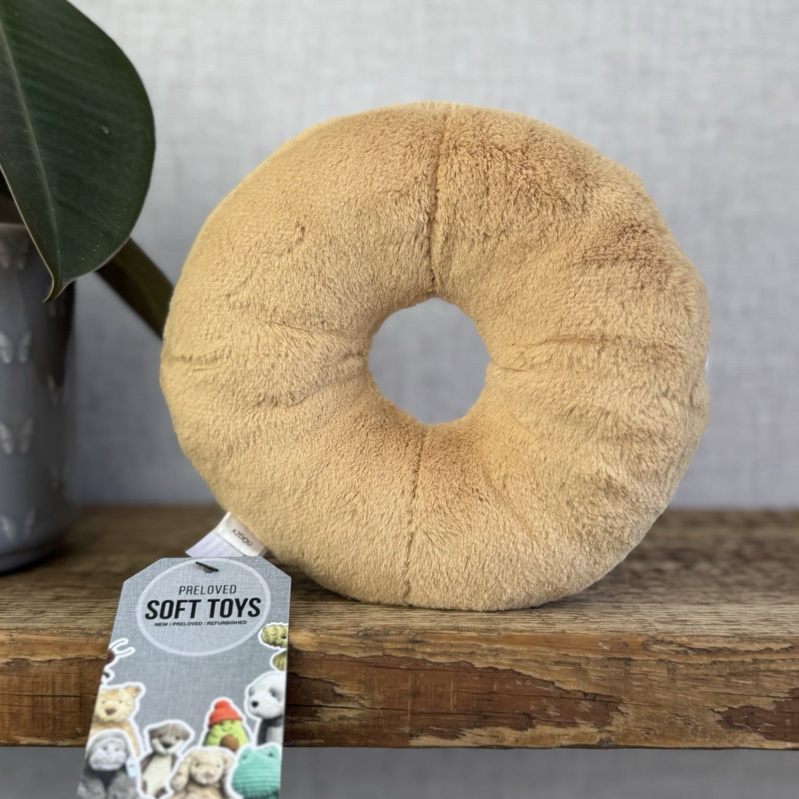 Jellycat Amuseable Doughnut Soft Toy Food Play Cute Collectible Beanie Plush 7"