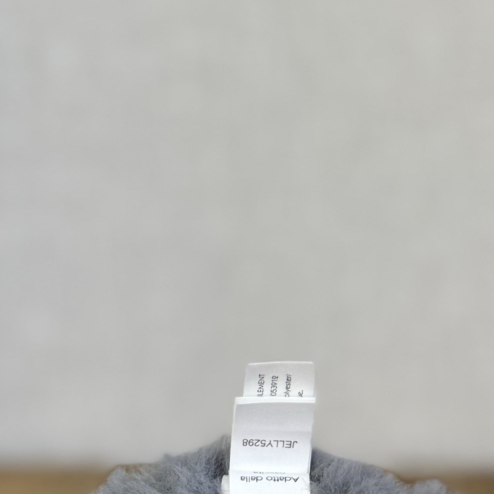Jellycat Sweetie Kitten - Small Fluffy Light Grey Beanie Kitten White Face (#2)
