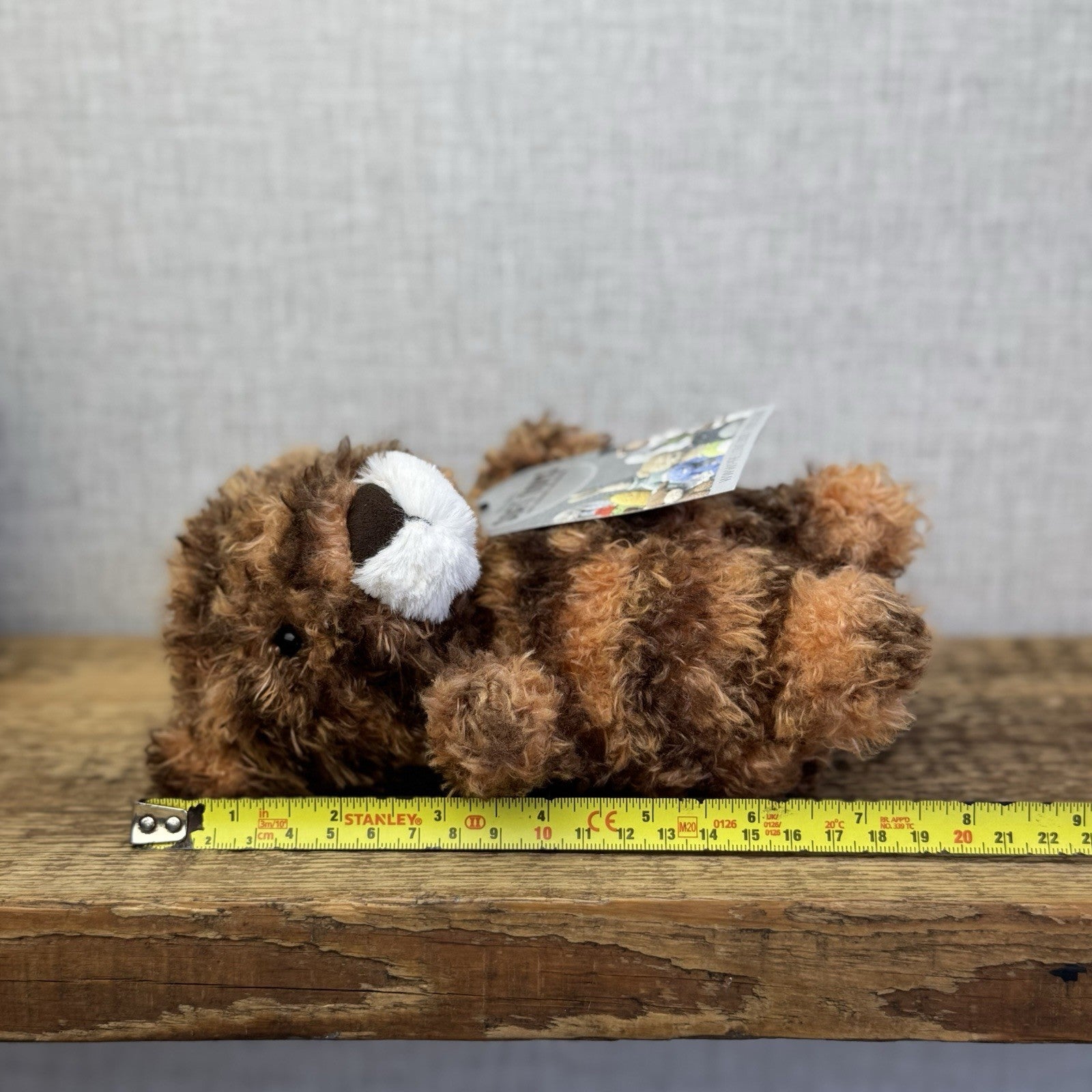 Jellycat Little Tiger - Orange Striped Mini Tiger Beanie Plush Retired Small 7"