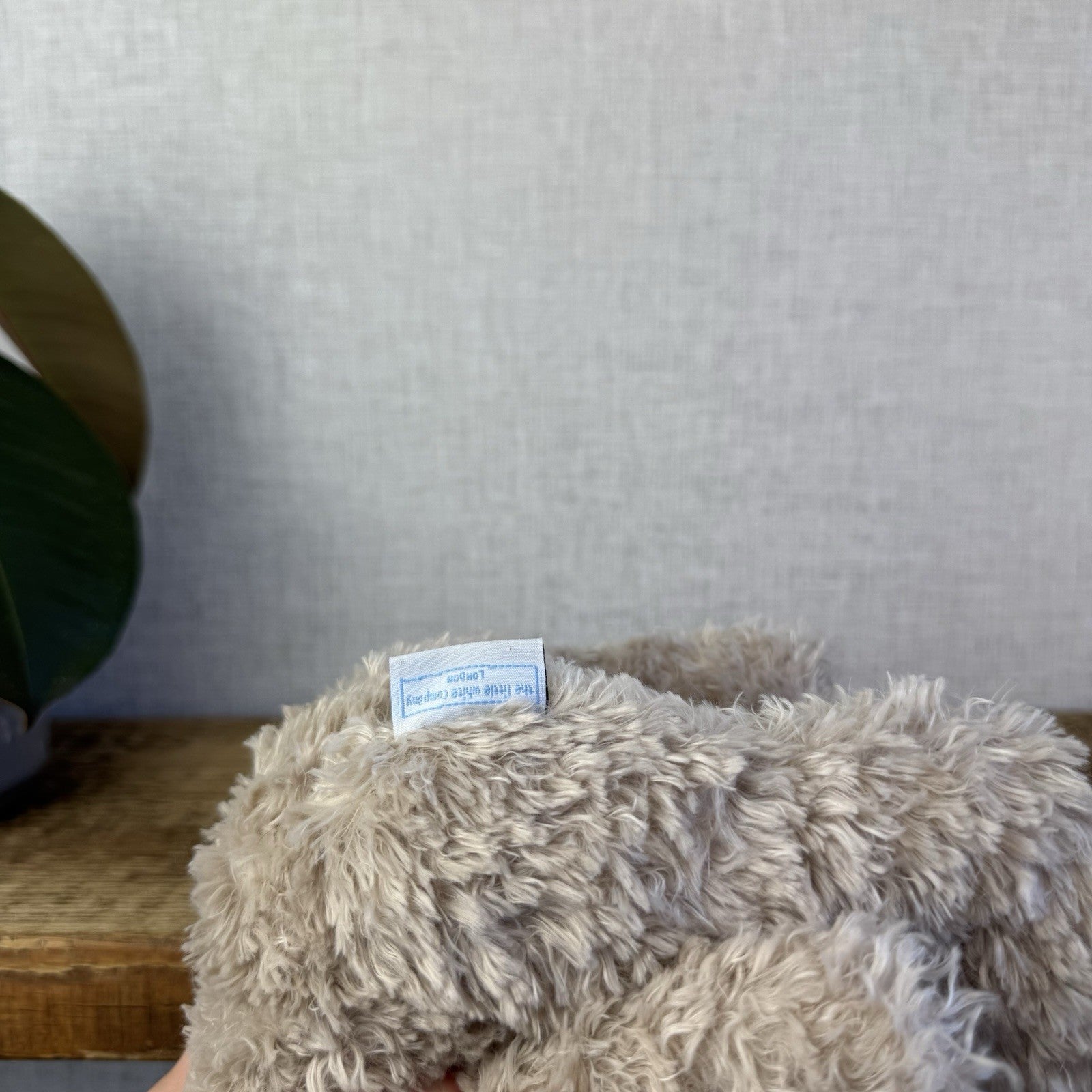 The Little White Company Bear - Traditional Beige Bear (Jellycat Collab) 10”