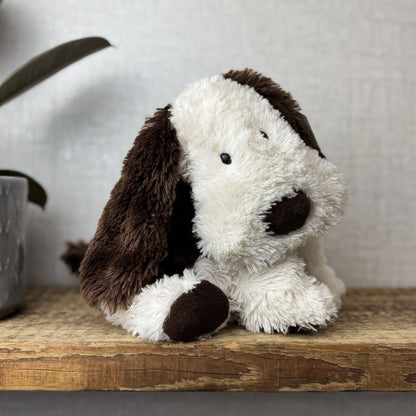 Jellycat Medium Truffles Dog - Cream/Brown Floppy Dog Pillow Beanie Retired 14”