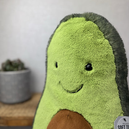 Jellycat Huge Amuseable Avocado - Huge Avocado Soft Toy Beanie Plush Retired 18”