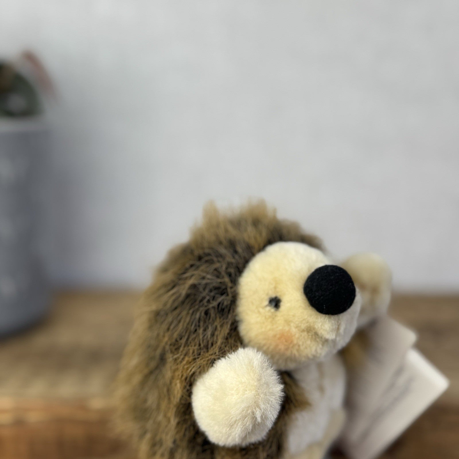 Russ Berrie - Hedghogs Of Leafy Lane - Mini Hedghog Vintage Plush With Tags New