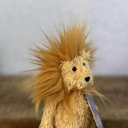 Jellycat Bunglie Tot Lion - Rare Retired US Exclusive Mini Bunglie Lion 7"