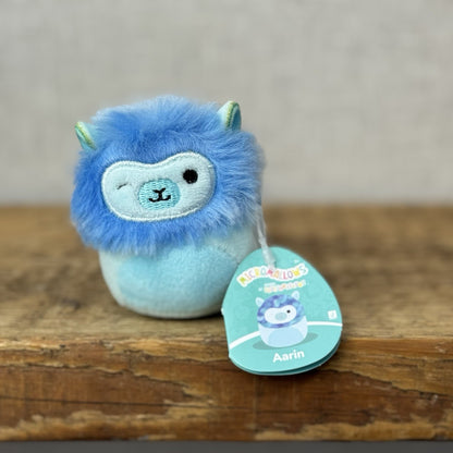 Squishmallow Micromallow - Aarin Blue Alpaca With Tags (Multi Buy Discount)