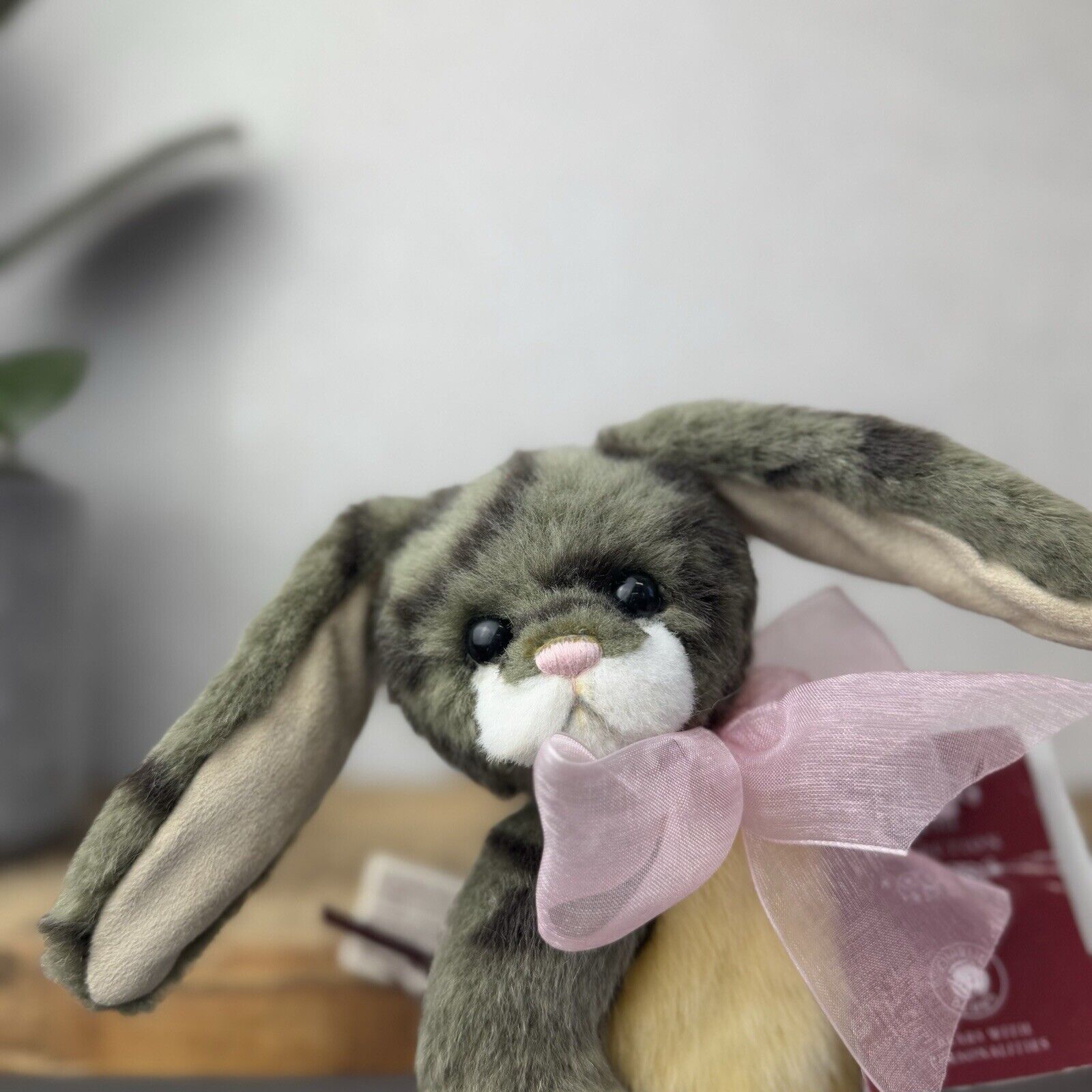 Charlie Bear Bunya - Small Rabbit Plush Collection Isabelle Lee - CB192023C 9”