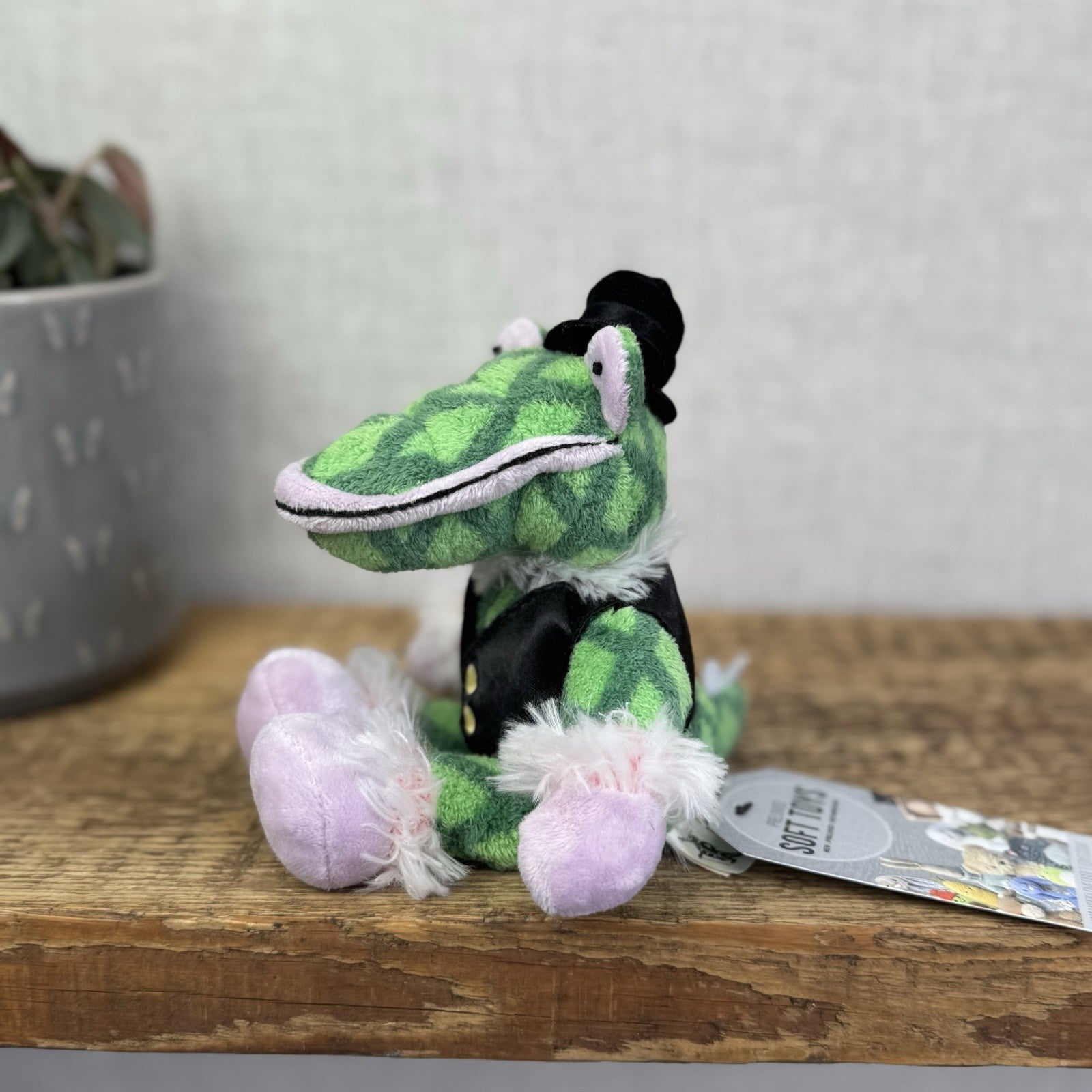 Home House Private Members Club London Soft Toy Croc (Jellycat Collaboration) 8"