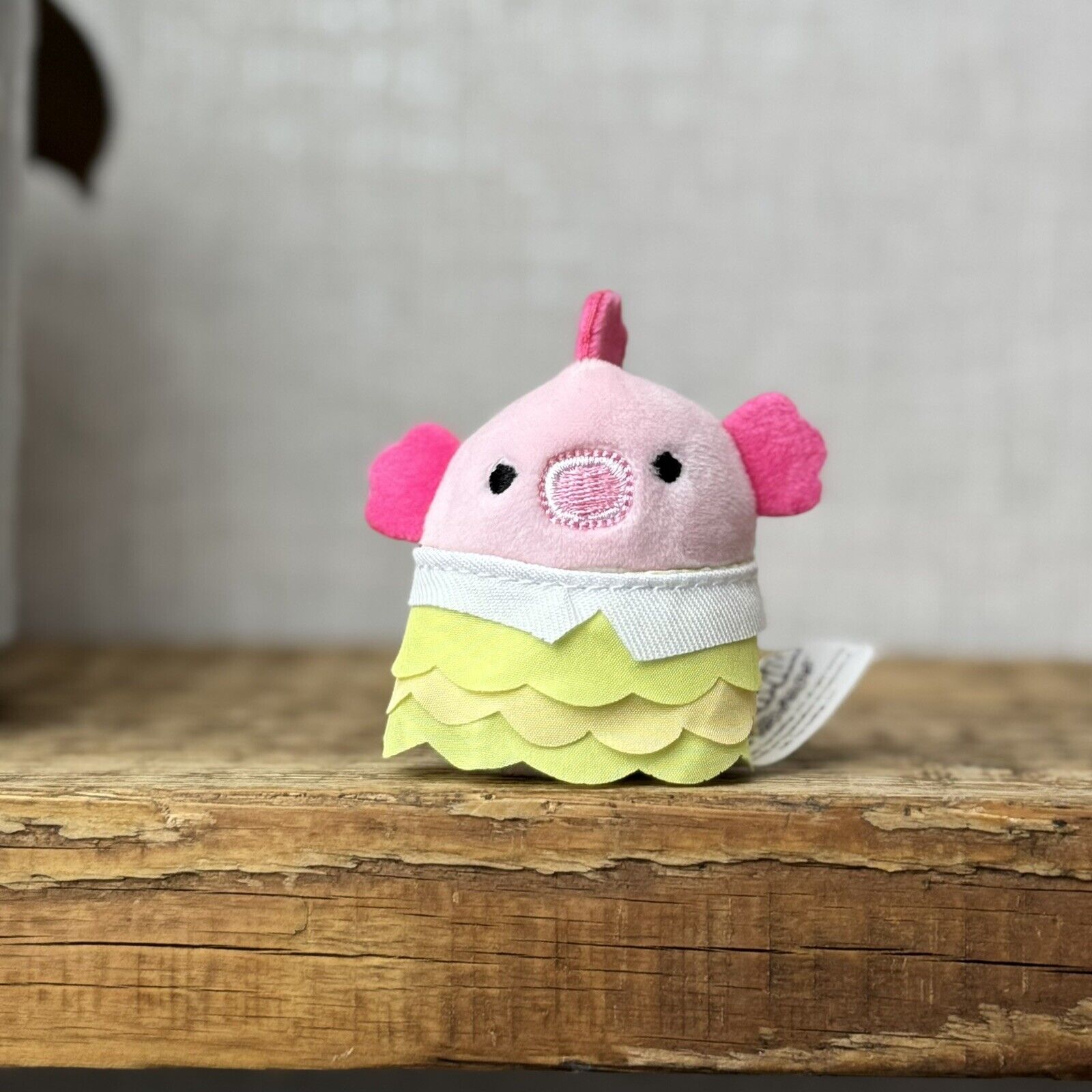 Squishmallow Squishville - Starla Seahorse - Pink Sea Creature In Mini Skirt 2"