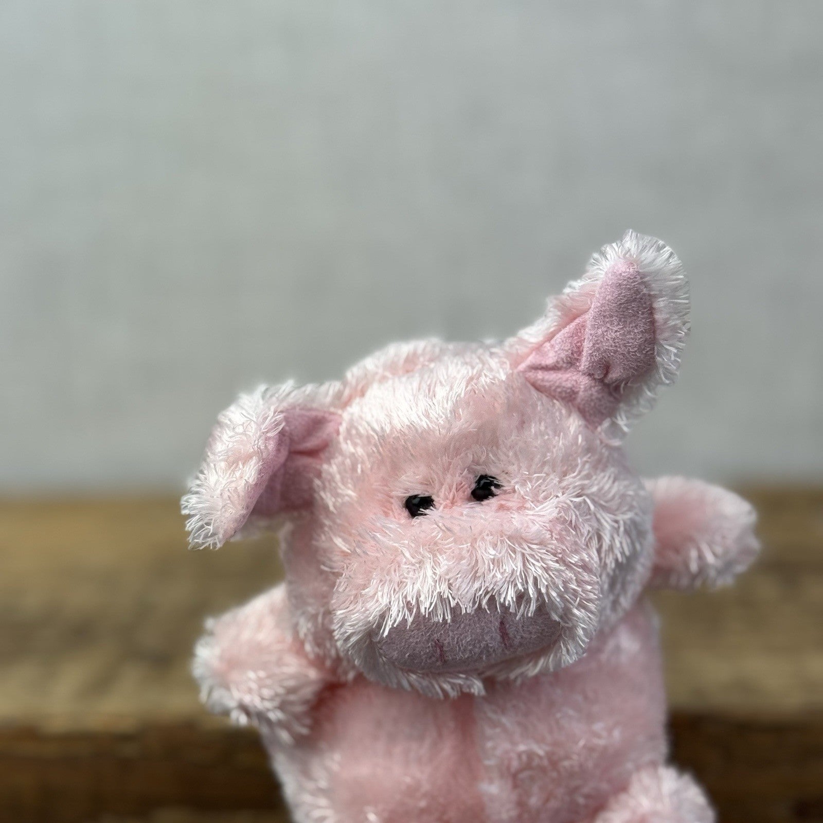 Russ Berrie Luvvies - Celeste The Pig Beanie - Pudding Pig Soft Toy Tiny 4” NWT