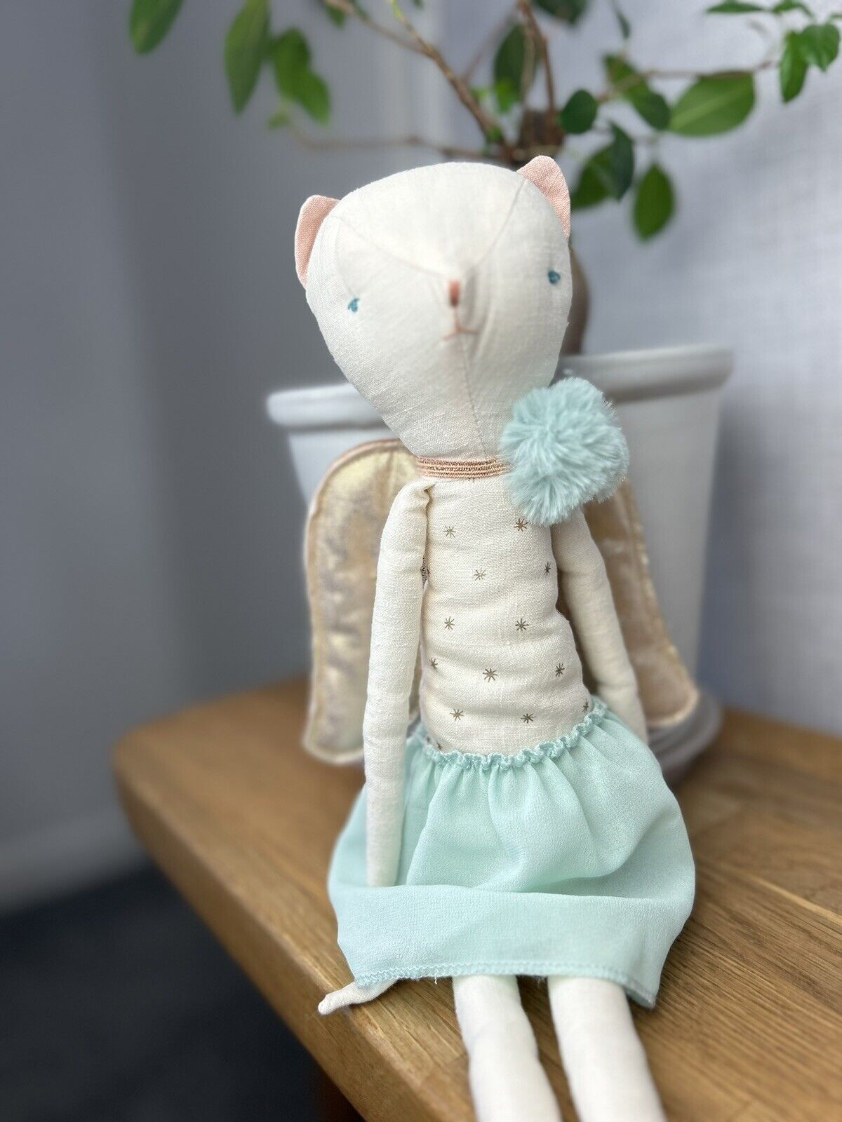 Maileg Miss Angel 2016 - Angel Cat Maileg - Maileg Christmas Cat Kitty Cat 16”