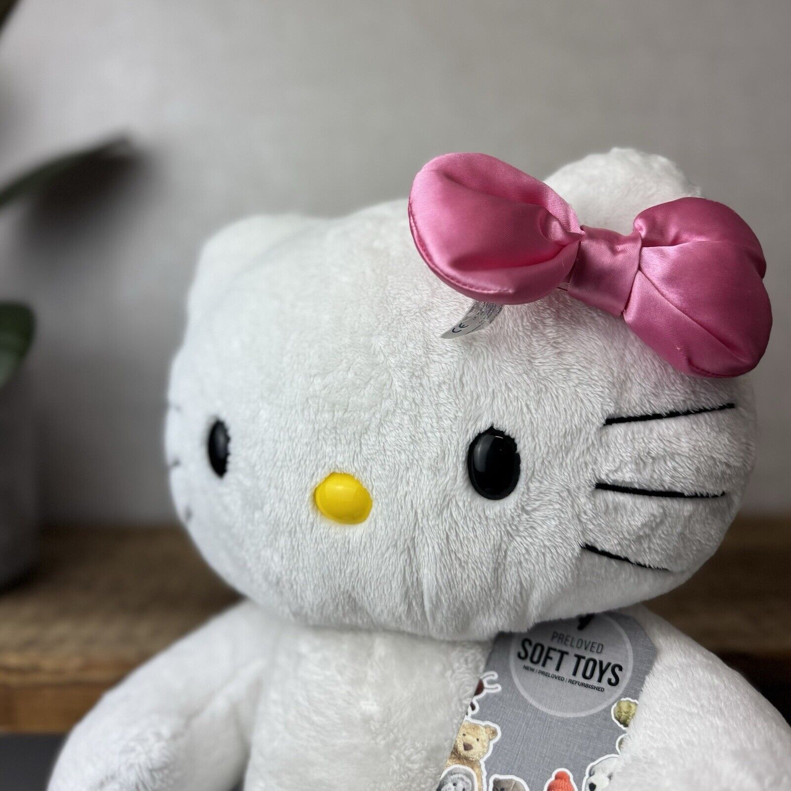 Build A Bear Hello Kitty Pink Bow - BAB Hello Kitty Sanrio Collectible 16”