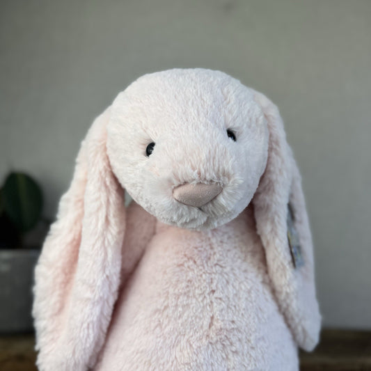 Jellycat Huge Bashful Pink Bunny - Large Baby Pink Bunny - Huge Rabbit 20"