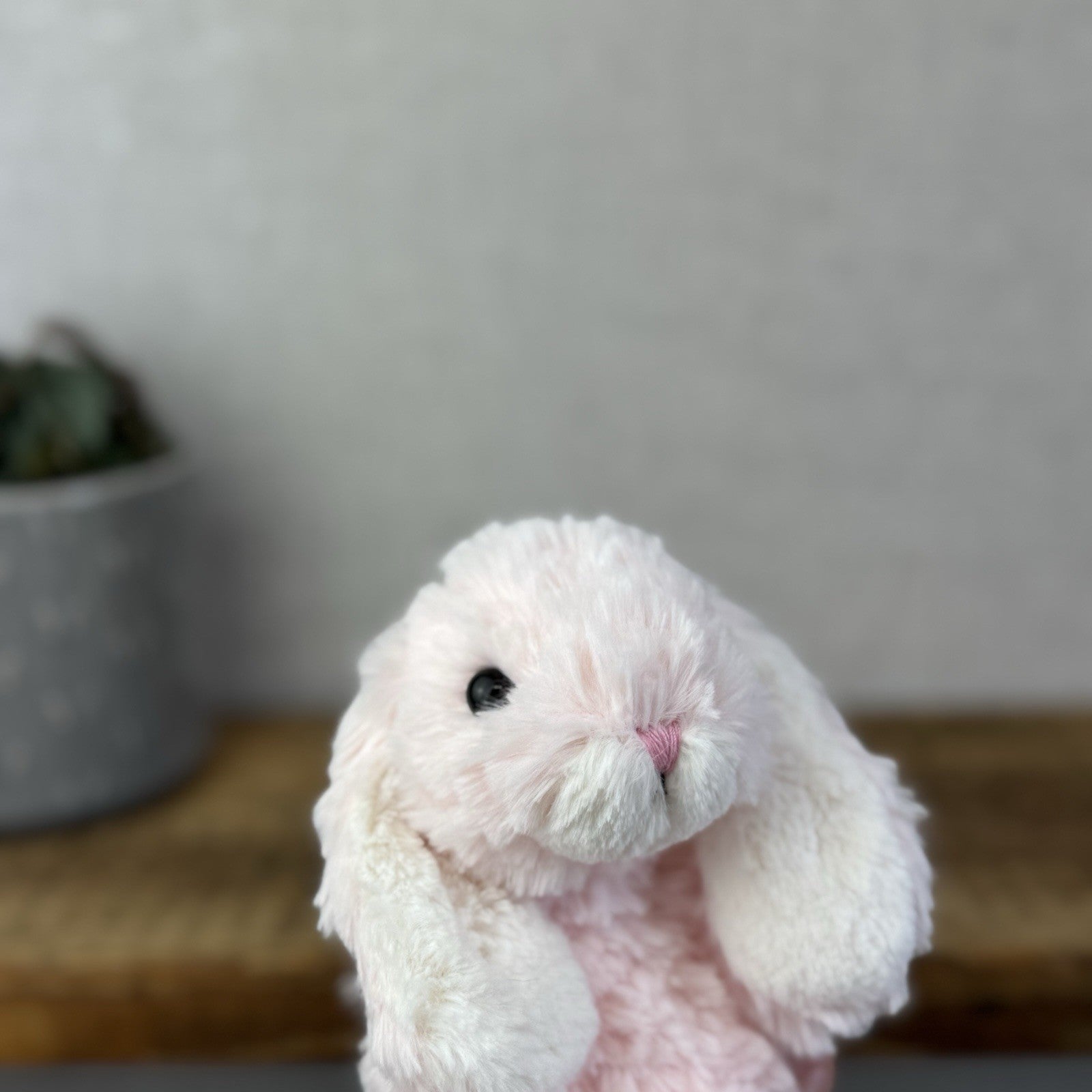 Jellycat Yummy Bunny Baby PinkBunny Rabbit - Mini Light Pink Rabbit Retired 5”