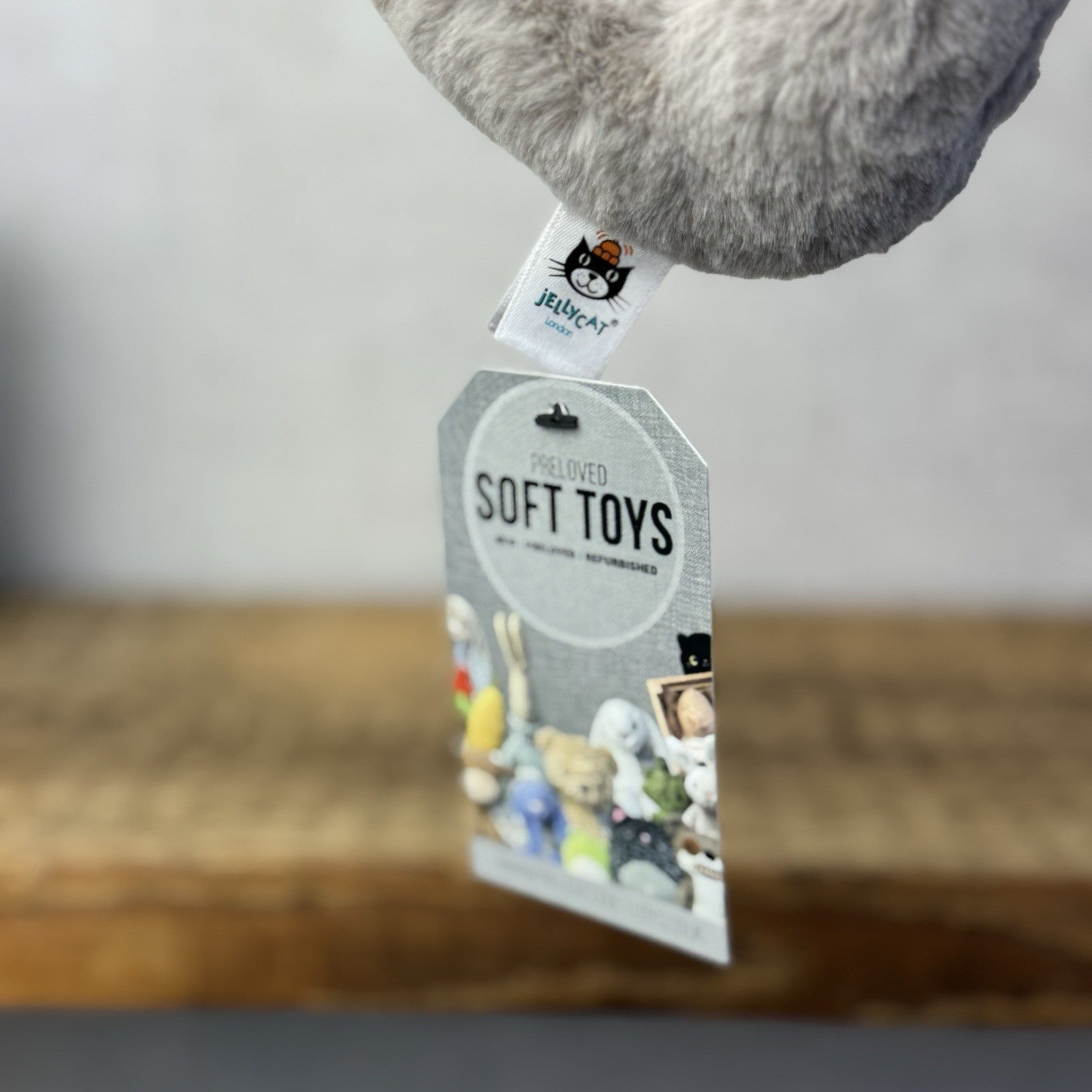 Jellycat Bailey Sloth - Shooshu Sloth Soother Comfort Blanket Grey Retired Rare