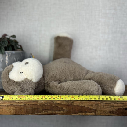 Mamas and Papas Monty Monkey  Comforter Plush Soft Toy - Fluffy Monkey Plush 12”