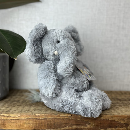 Jellycat Bartlesham Elephant - Small Bartlesham Grey Elephant Rare Vintage 10”