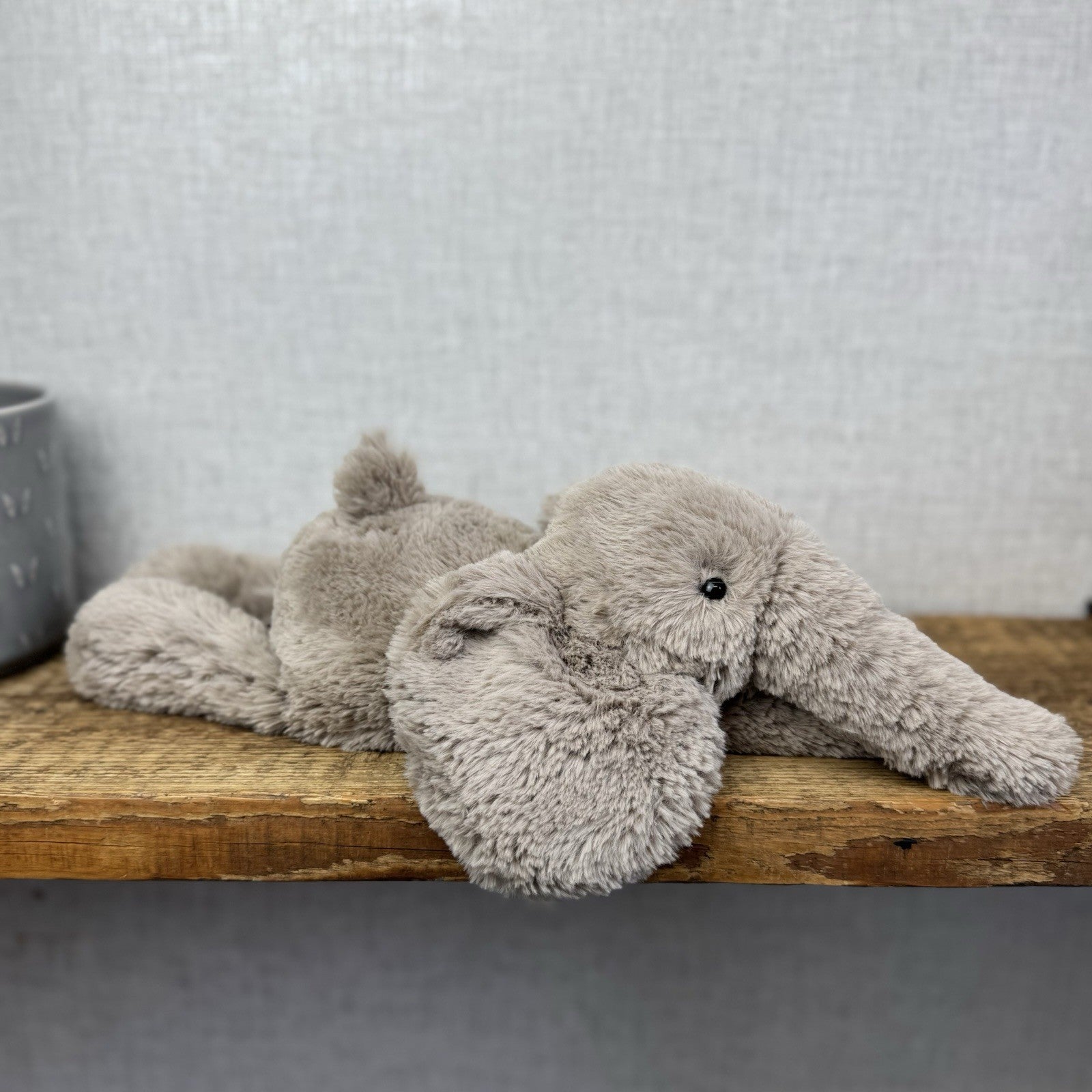 Jellycat Meduim Smudge Elephant Retired OG First Release Grey Elephant 16"