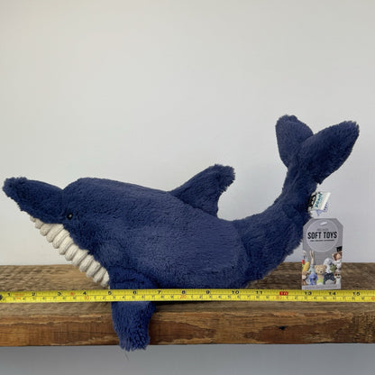 Jellycat Dana Dolphin - Rare Sea Creature Jellycat Dark Blue 16"