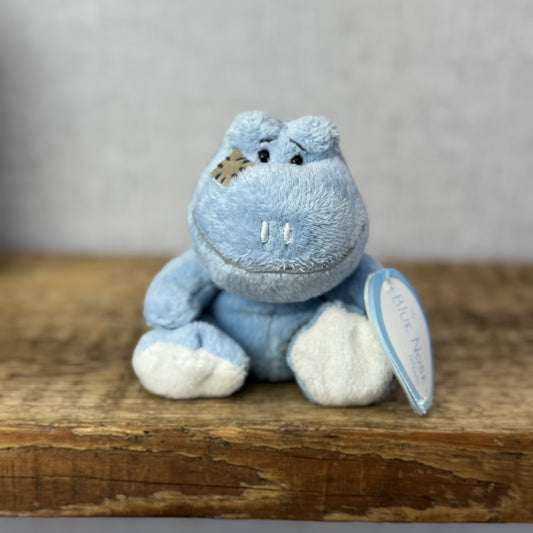 Blue Nose Friends - Lily The Frog #37 Miniature Blue Frog Beanie Plush Tags