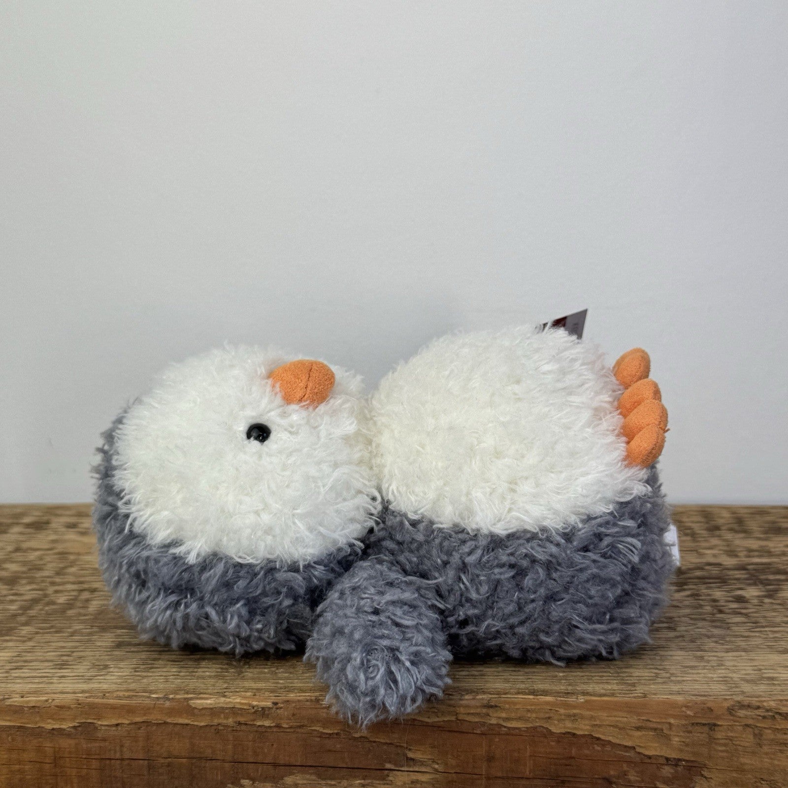Jellycat Little Penguin - Fluffy Penguin Small Beanie Plush Retired 7"