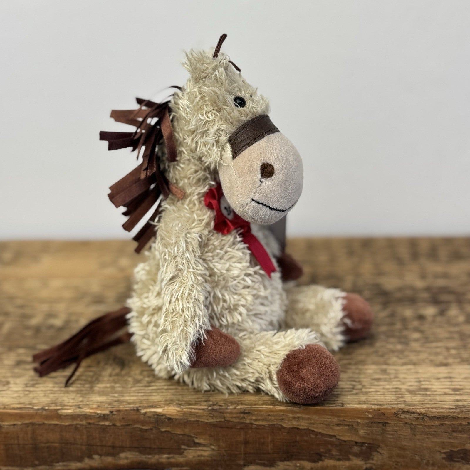Jellycat Bunglie Tot Pony/Horse - Vintage Mini Bunglie Horse Plush Beanie 8"