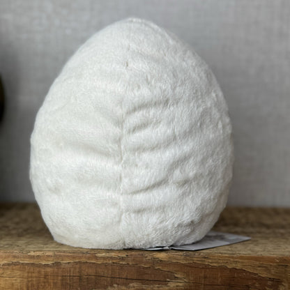 Jellycat Large Amuseable Egg - Large Smiling Egg Plush Beanie Retired 10"