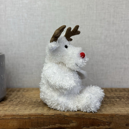 The Little White Company White Beanie Reindeer - Toastie Reindeer (Jellycat) #2