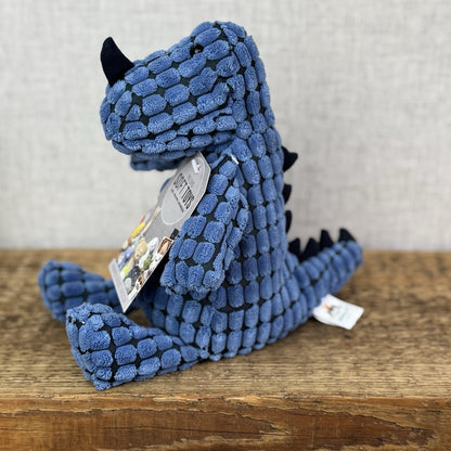 Jellycat First Step Dippy Dinosaur - Blue Cordy Roy Dinosaur Beanie Retired 9"