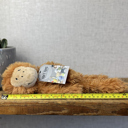 Marks & Spencers Small Cheeky Monkey  - Orange/Tan Orangutan Retired  - 7835230