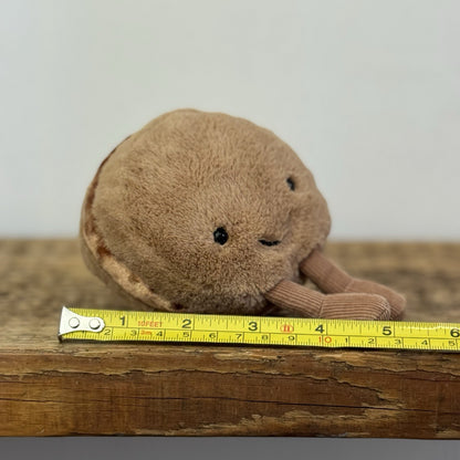 Jellycat Chocolate Macaron (first Release) Retired Brown Macaron Soft Toy Rare