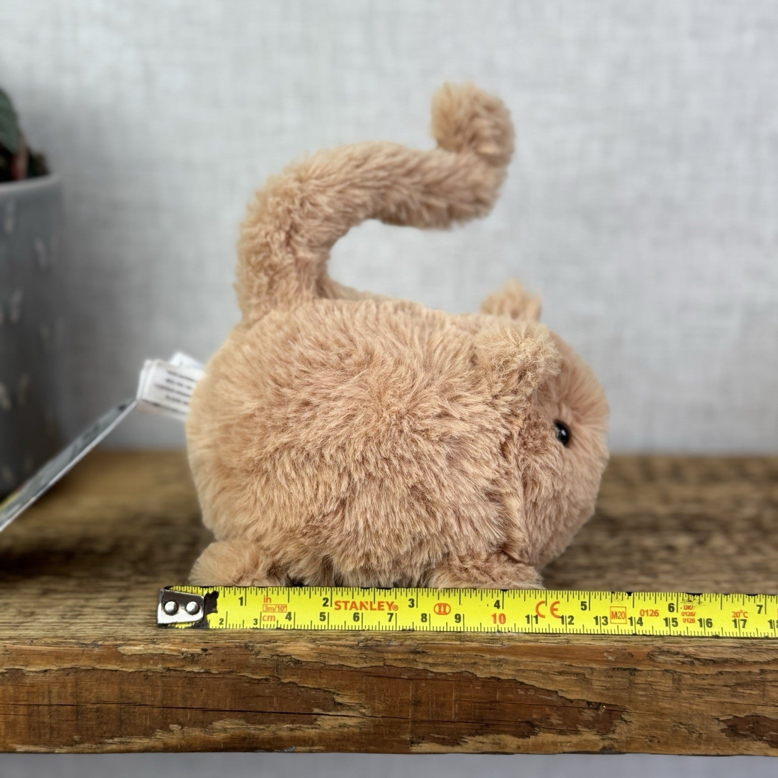 Jellycat Ginger Kitten Caboodle Cat Plush Soft Toy - Small Kitten Orange Toy 5”