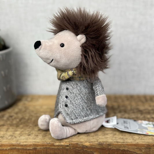 Jellycat Riverside Ramble Hedgehog - Waistcoat Wind In The Willows Retired 10”