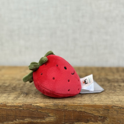 Jellycat Fabulous Fruit Strawberry - Soft Toy Play Food - Fruit Soft Toy 4” (#2)