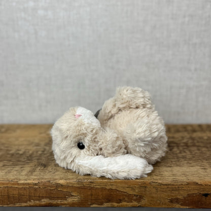 Jellycat Yummy Bunny Beige Rabbit - Mini Beanie Rabbit Retired 5”