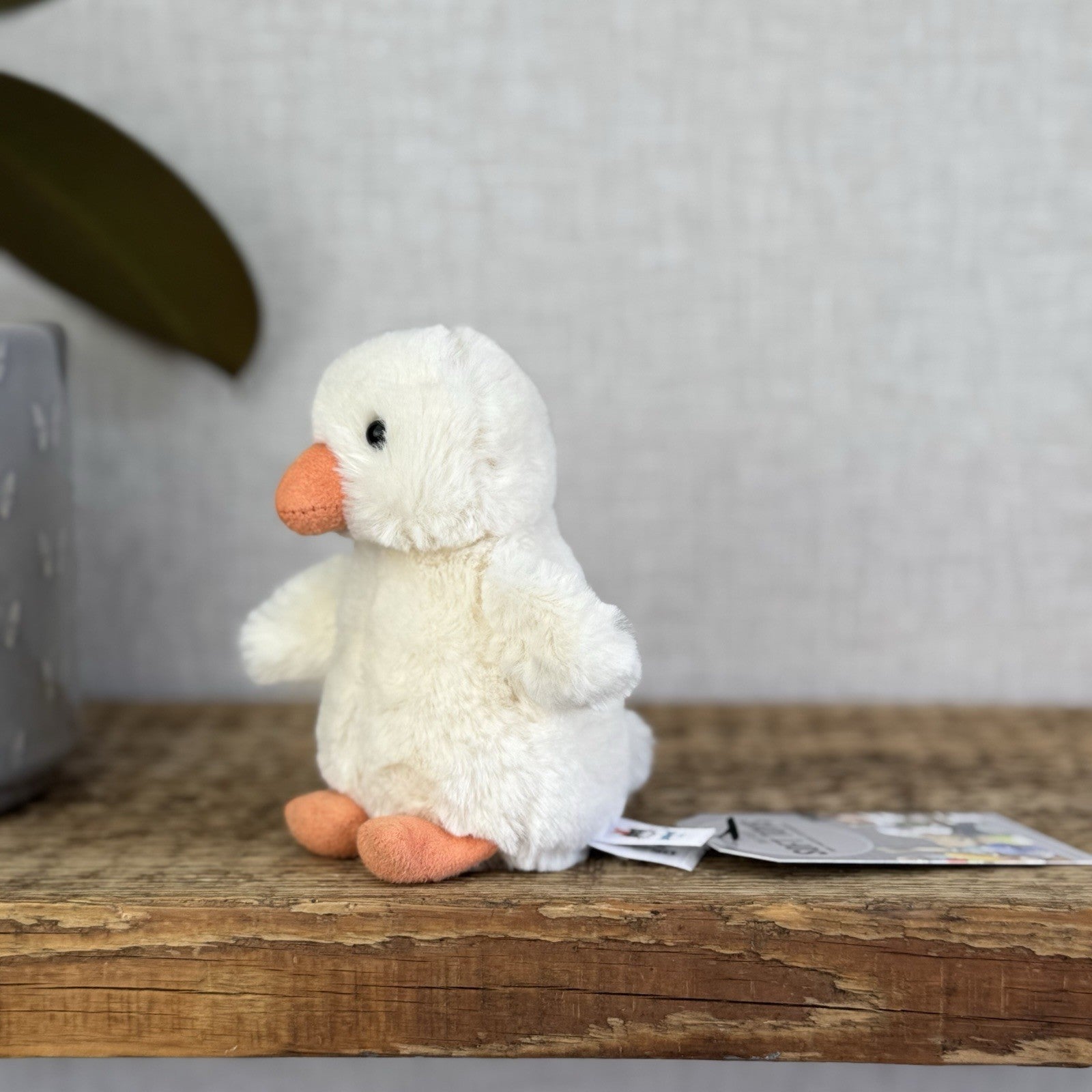 Jellycat Nippit Duck - Tiny Soft Pocket Pal Beanie Duck 5" (#2)