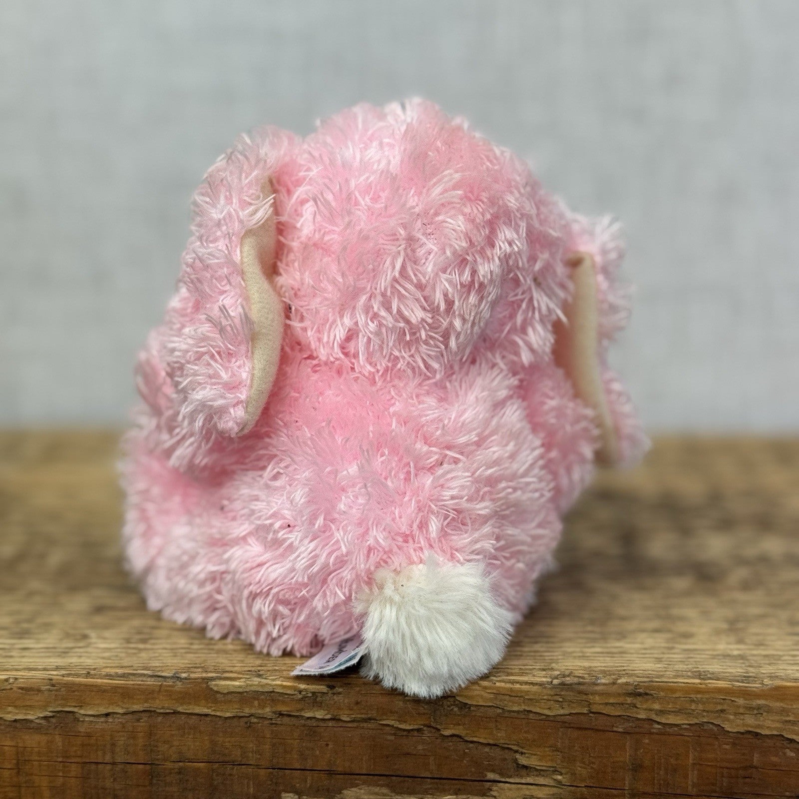 Blue Nose Friends Cotton Tail Bunny #14 5" NWOT Pink Bunny Curly Hair Bunny