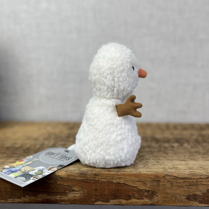 Jellycat Wee Snowman - Small Mini Snowman Beanbag Soft Toy Retired Mini 5"