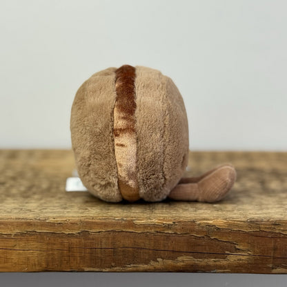 Jellycat Chocolate Macaron (first Release) Retired Brown Macaron Soft Toy Rare