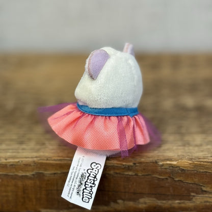 Squishmallow Squishville - Penny The Purple Panda Series 3 With Accessory