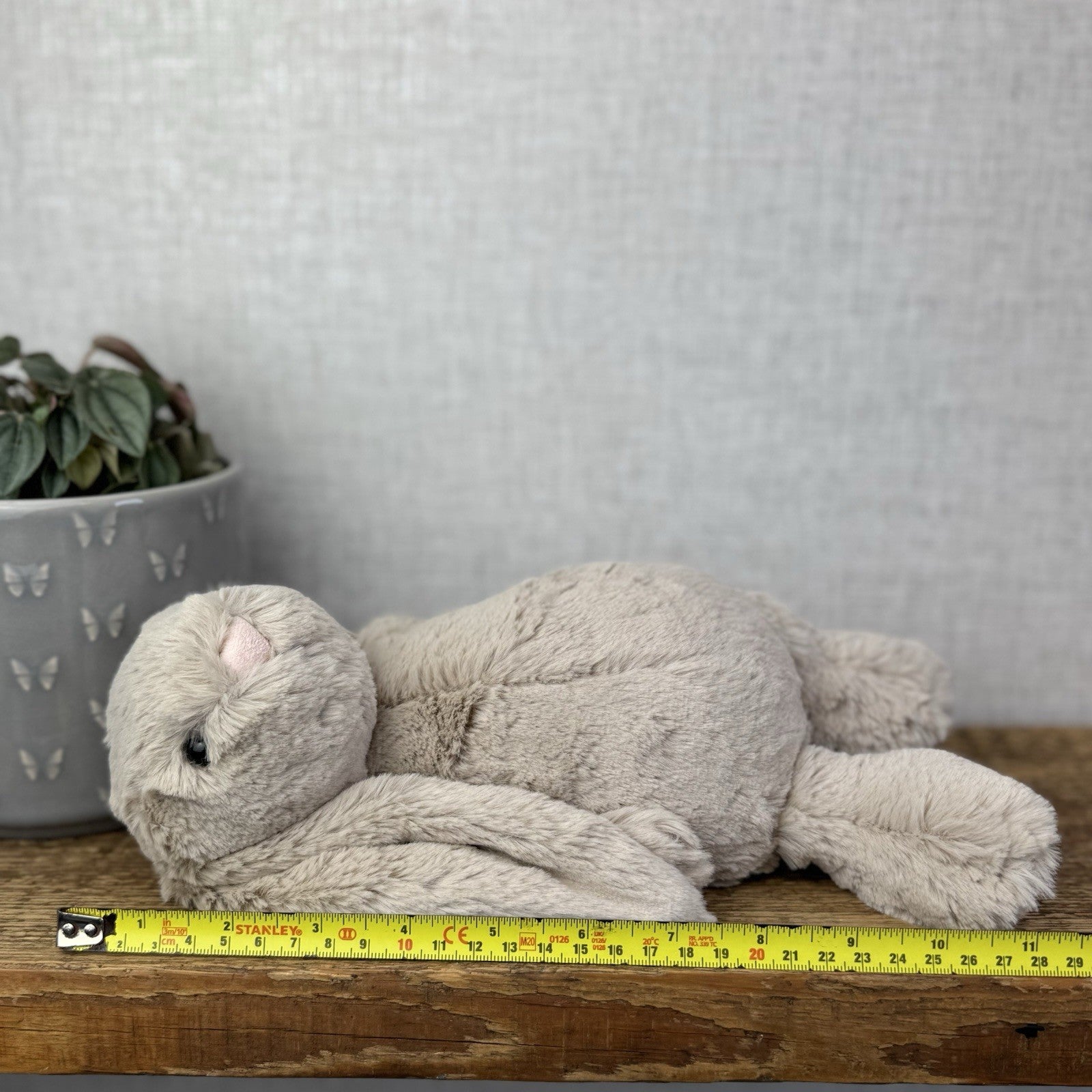 Jellycat Medium Natural Bunny - Little White Company Exclusive Version New Tags