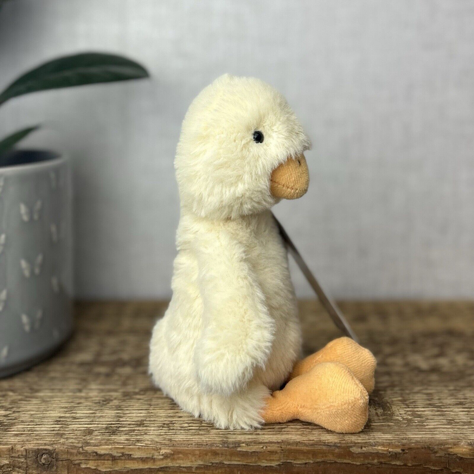 Jellycat Nibbles Chick - Small Fluffy Chick Soft Toy - Duckling Duck Jellycat 9"