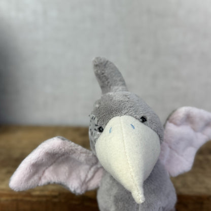 Blue Nose Friends - Crest The Pterosaur #117 - Mini Dinosaur Blue Nose Grey/Pink